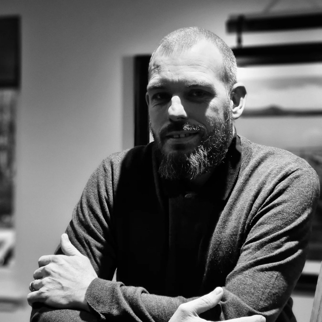 Author Aidan Blackwood portrait